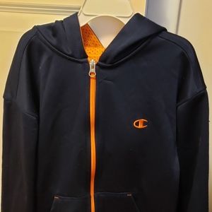 Kids Championship zip-up hoodie size M